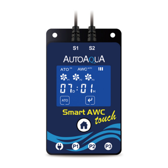 AutoAqua Smart AWC touch SAWC-200P Manuels