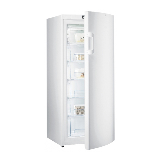 Gorenje FN6181CW Manuels