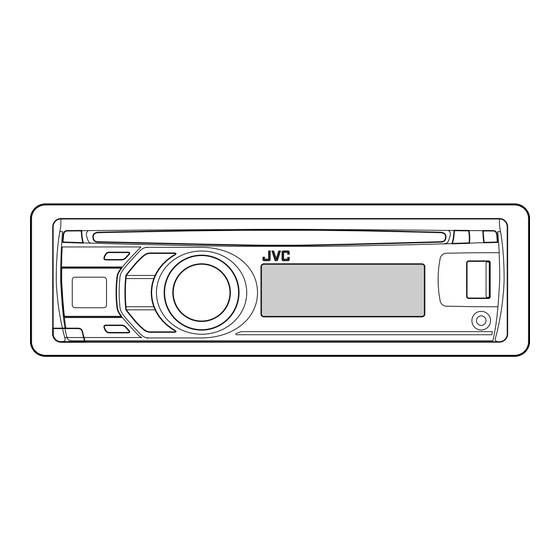 JVC KD-AHD59 Manuel D'instructions