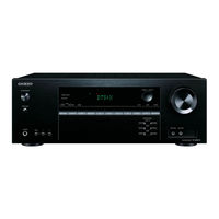 Onkyo TX-NR474 Mode D'emploi