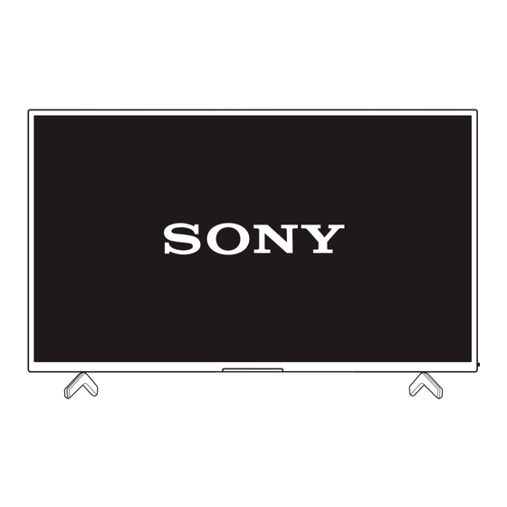 Sony BRAVIA KD-5072K Serie Guide D'installation