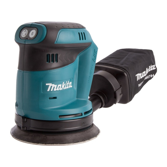 Makita DBO180 Manuel D'instruction