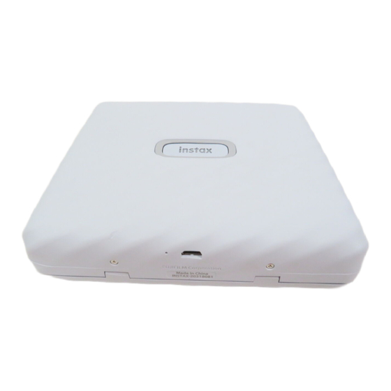 FujiFilm instax Link WIDE FI022W Guide D'utilisation