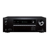 Onkyo TX-SR393DAB Mode D'emploi