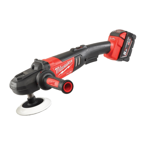 Milwaukee M18 FAP180 Notice Originale