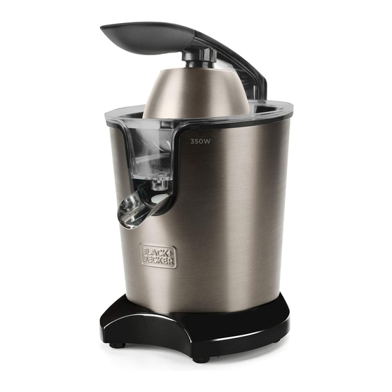 Black & Decker BXCJ350E Mode D'emploi