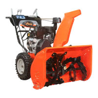 Ariens Sno-Thro Platinum Serie Manuel Du Propriétaire/Utilisateur