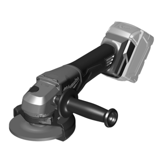 Milwaukee M18 BLSAG125X Notice Originale