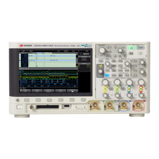 Keysight InfiniiVision 3000 X Série Guide D'utilisation