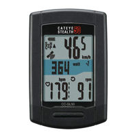 Cateye CC-GL50 Manuel D'utilisation