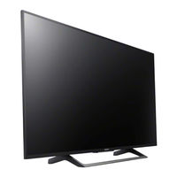 Sony BRAVIA KD-49XE83 Serie Mode D'emploi