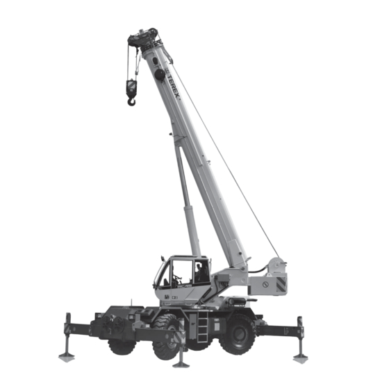 Terex RC 45 Fiche Technique