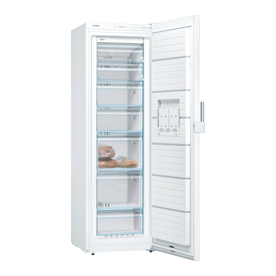 Bosch GSN36CWFV Notice D'utilisation