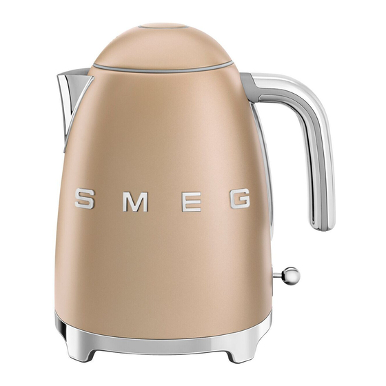 Smeg KLF03RGEU Mode D'emploi