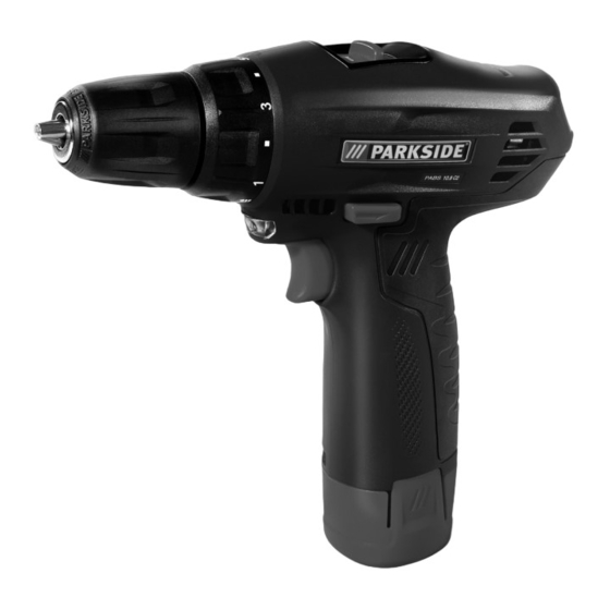 Parkside PABS 10.8 C2 Instructions D'utilisation Et Consignes De Sécurité