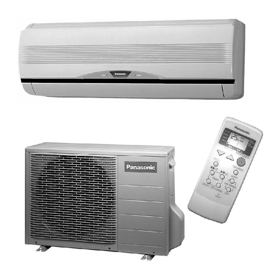 Panasonic CS-PV9CKE Mode D'emploi