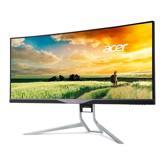 Acer XR341CK Guide Utilisateur