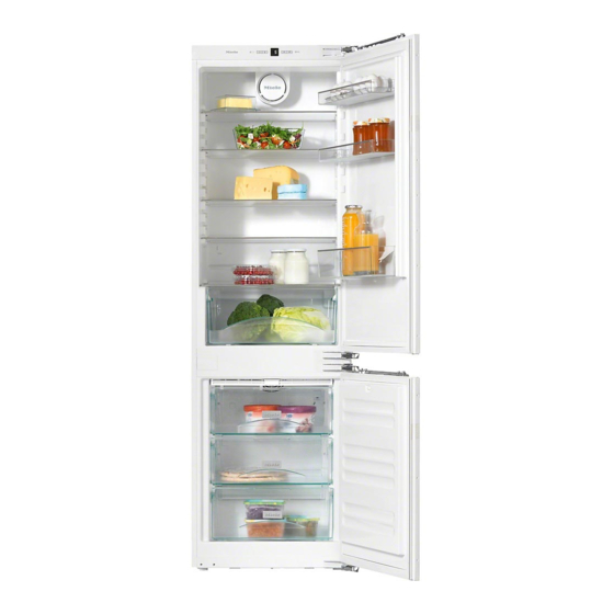 Miele KDN 37132 iD Notice De Montage Et D'utilisation