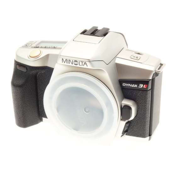 Minolta DYNAX 3L Mode D'emploi