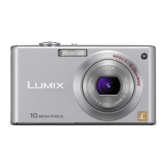 Panasonic LUMIX DMC-FX37 Mode D'emploi