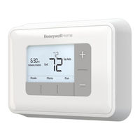 Honeywell Home RTH6360D1017 Guide D'installation Rapide