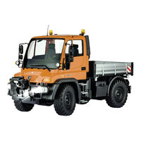 Carson Mercedes Benz Unimog U300 Mode D'emploi