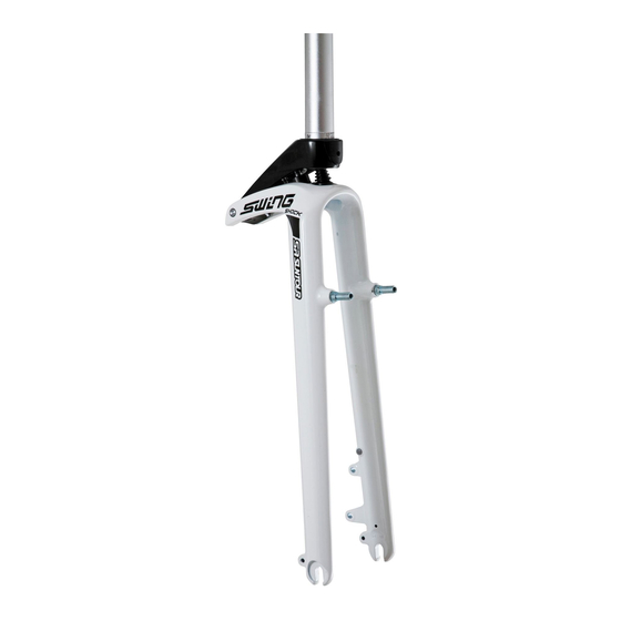 SR Suntour SWING SHOCK Mode D'emploi