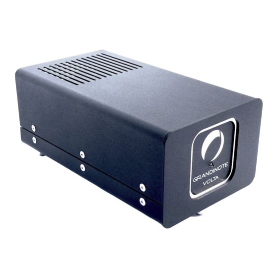 Grandinote MAGNETOSOLID VOLTA Manuel De L'utilisateur