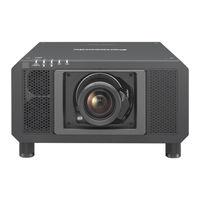 Panasonic PT-RZ12K Manuel D'utilisation