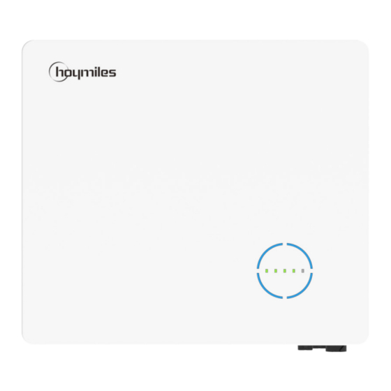 Hoymiles HAS-3.0LV-EUG1 Guide D'installation Rapide