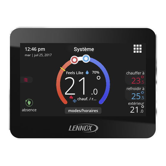 Lennox iComfort M30 Guide De L'utilisateur