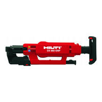 Hilti DX 860-ENP Mode D'emploi