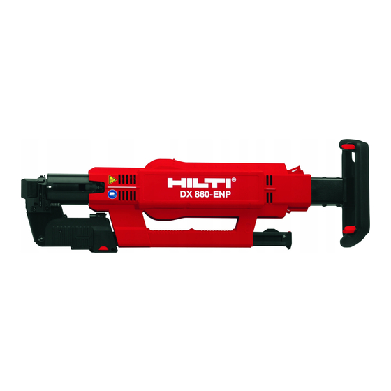 Hilti DX860-ENP Mode D'emploi