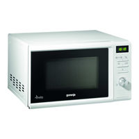 Gorenje MMO20DGWII Mode D'emploi