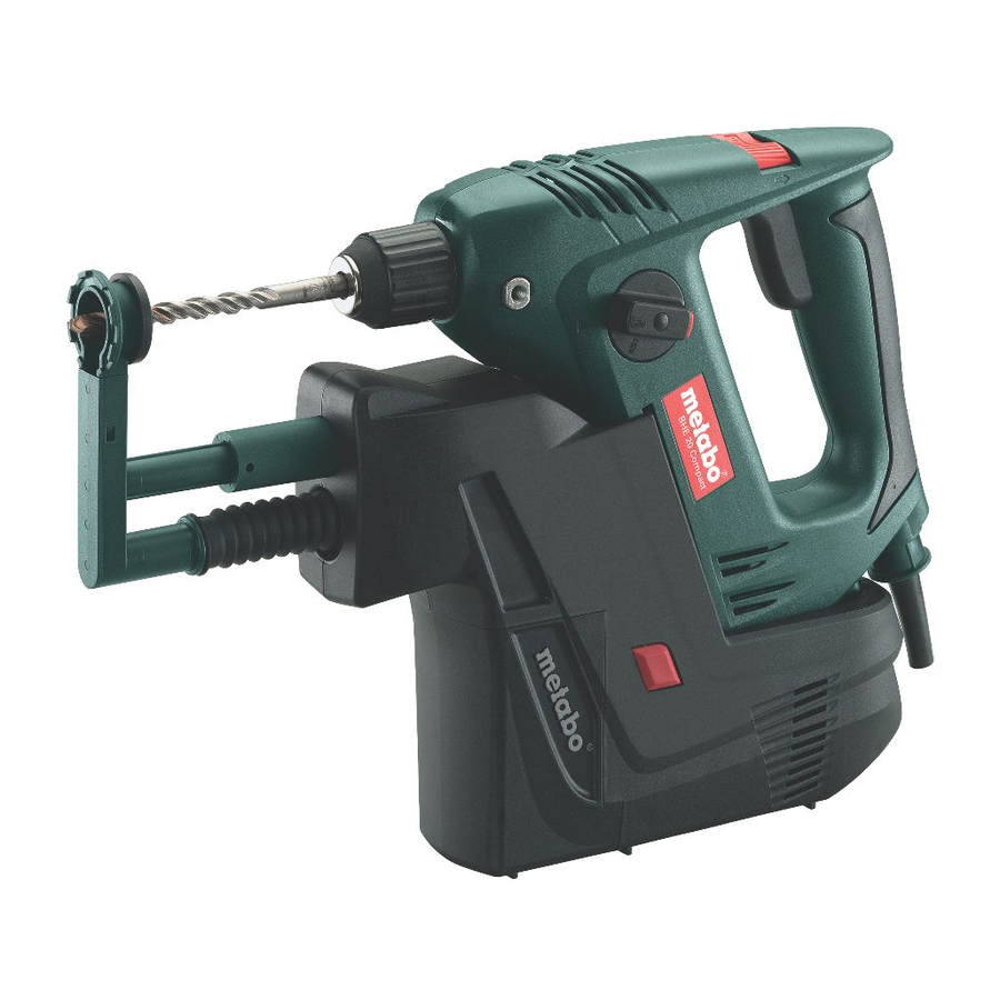 Metabo BHE 20 Compact Notice Originale