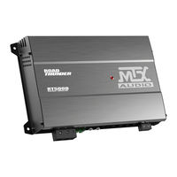 Mtx Audio RoadTHUNDER RT500D Mode D'emploi
