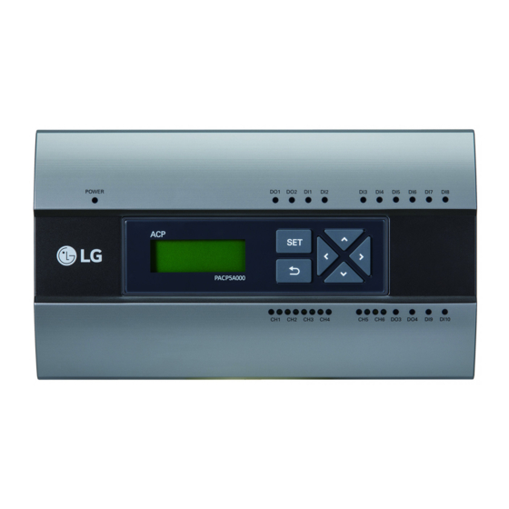 LG ACP 5 Manuel D'installation