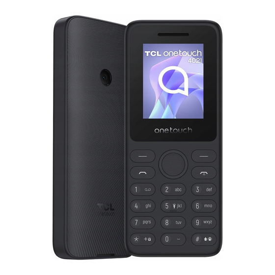 TCL onetouch 4021 Mode D'emploi