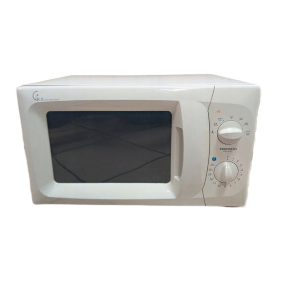 DAEWOO ELECTRONICS KOR-6C07 Mode D'emploi