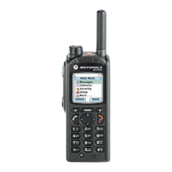 Motorola MTP850 Guide D'utilisation