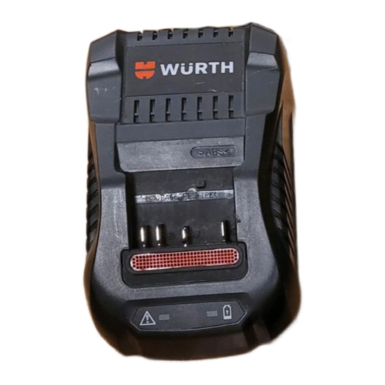 Würth AL 20-CV-LI Notice D'utilisation D'origine