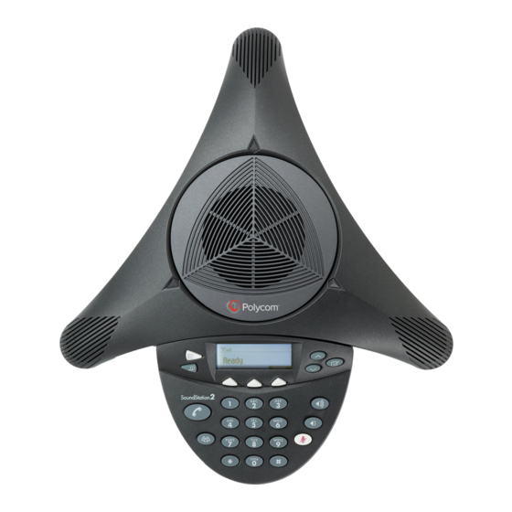 Polycom SoundStation2W Guide De L'utilisateur