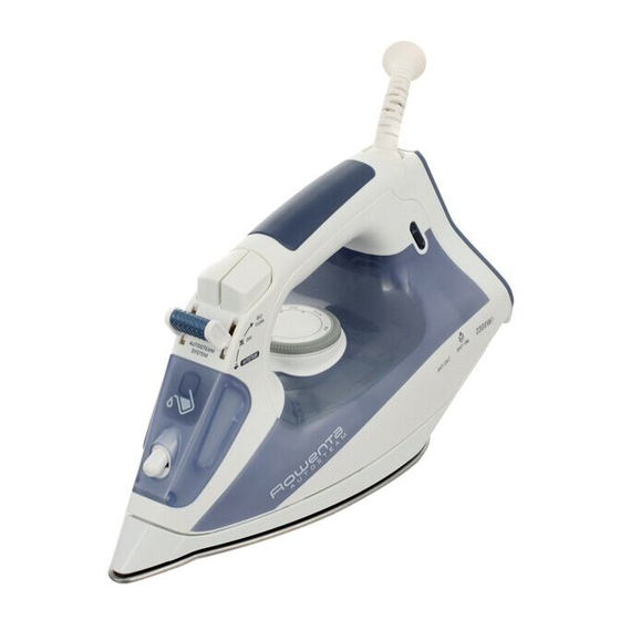 Rowenta DW4000 Mode D'emploi