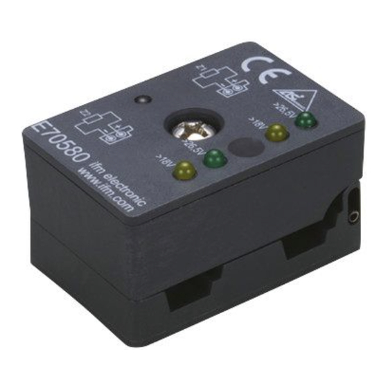 IFM Electronic AS-interface E70580 Notice De Montage