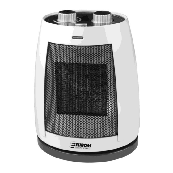 EUROM Safe-t-heater 1500 Manuel D'utilisation