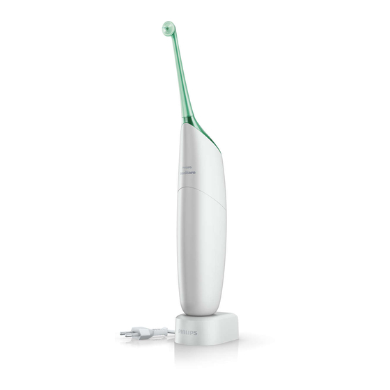 Philips Sonicare Airfloss 100 Série Mode D'emploi