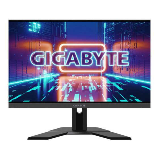 Gigabyte M27Qx Guide D'utilisation