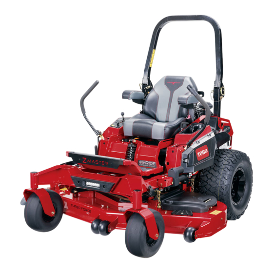 Toro Z Master 4000 Serie Manuel De L'utilisateur