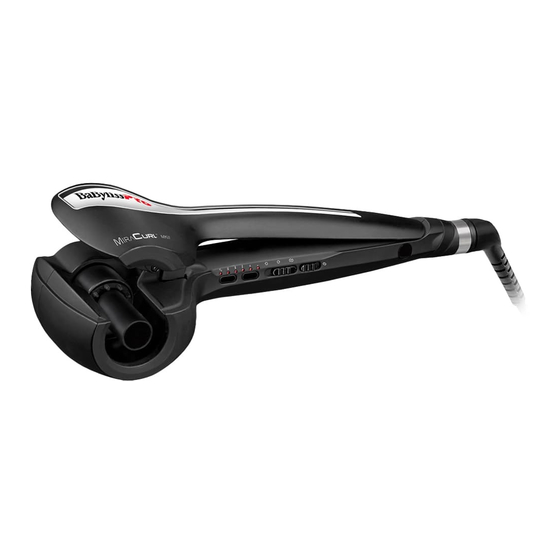 BaByliss PRO MIRA CURL MKII BAB2666E Manuels