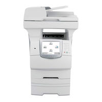 Lexmark X646e Guide De L'utilisateur